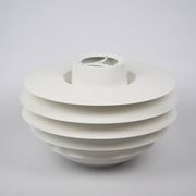 Lampe suspendue vintage danoise Verona par Svend Middelboe, Lyfa, 1962