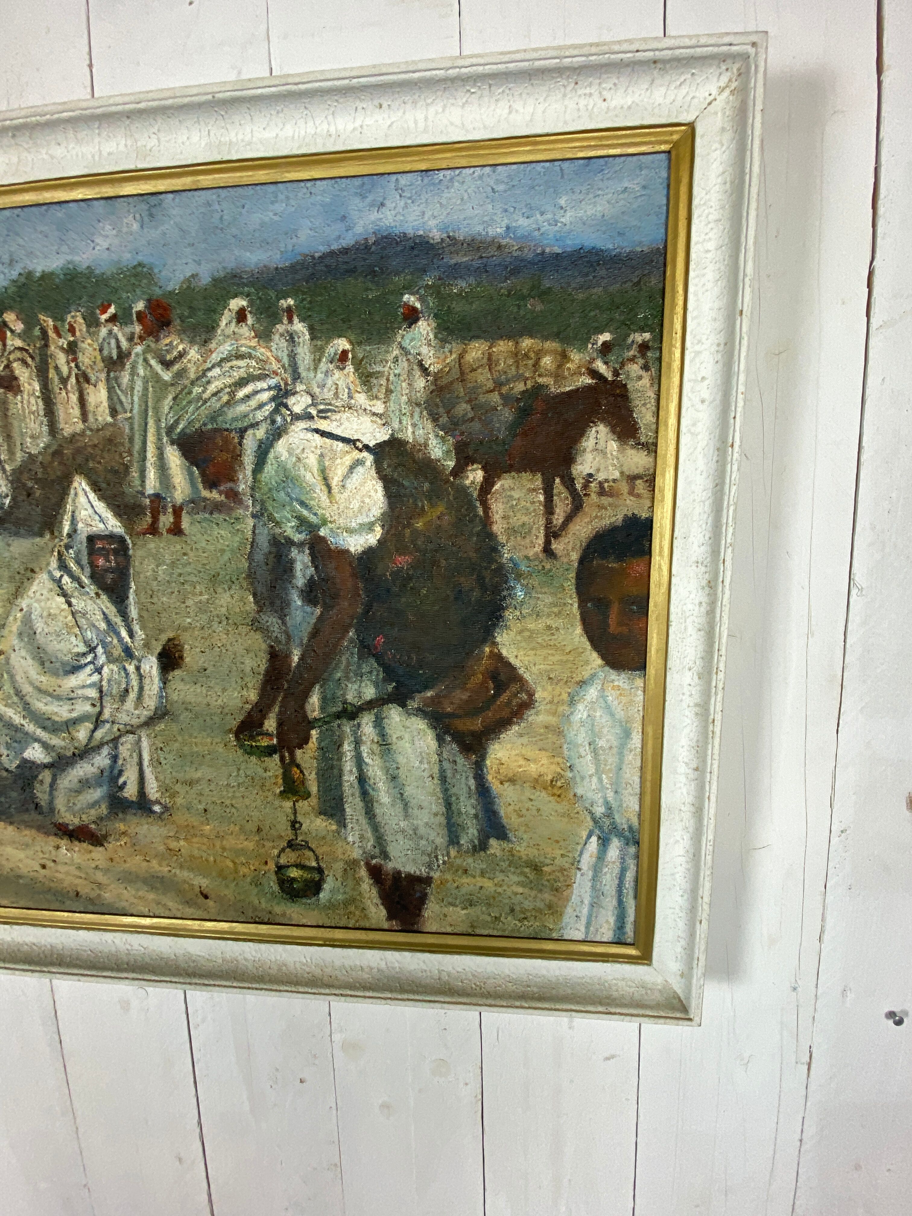 Ancient Orientalist painting