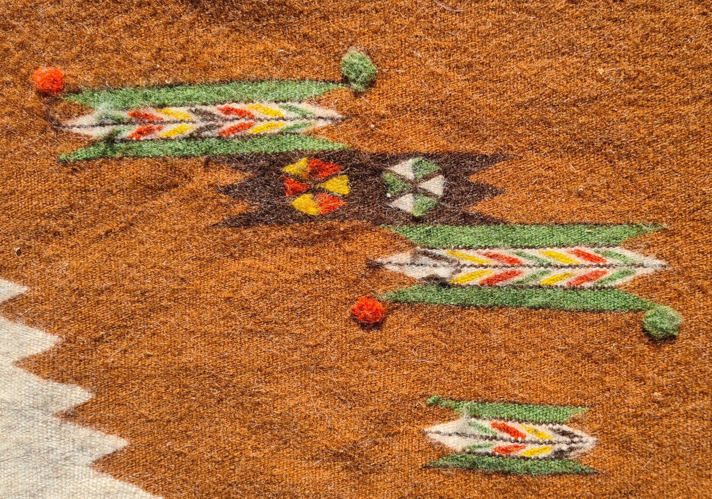 Berber carpet, ancient Kilim, Saharan carpet, Ghardaïa El Goléa