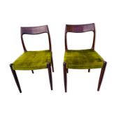 Scandinavian pair of chairs