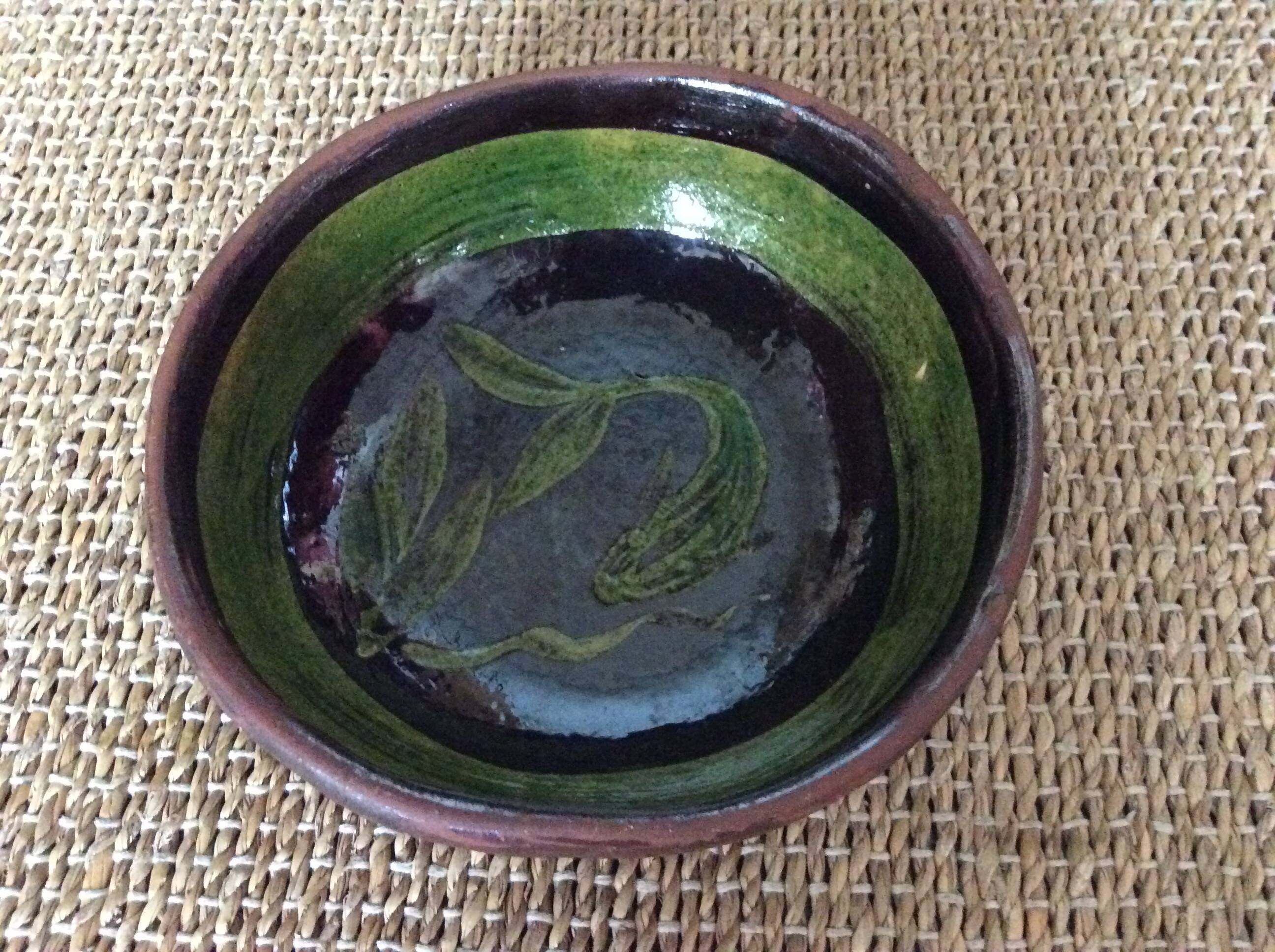 Mexican terracotta dish