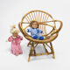 Children's rattan basket chair