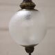 Brass and Glass Pendant Lamps, 1960s, Set of 3