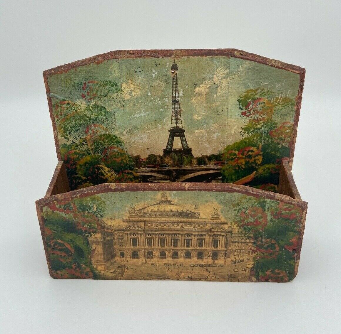 Door mail eiffel tower monuments of paris early xxth painting