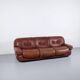 Sapporo leather sofa 1970s by Mobil Girgi publisher