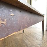 Vintage pine farm table