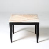Vintage onyx side table