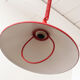 Vintage red Rolly lamp 1970