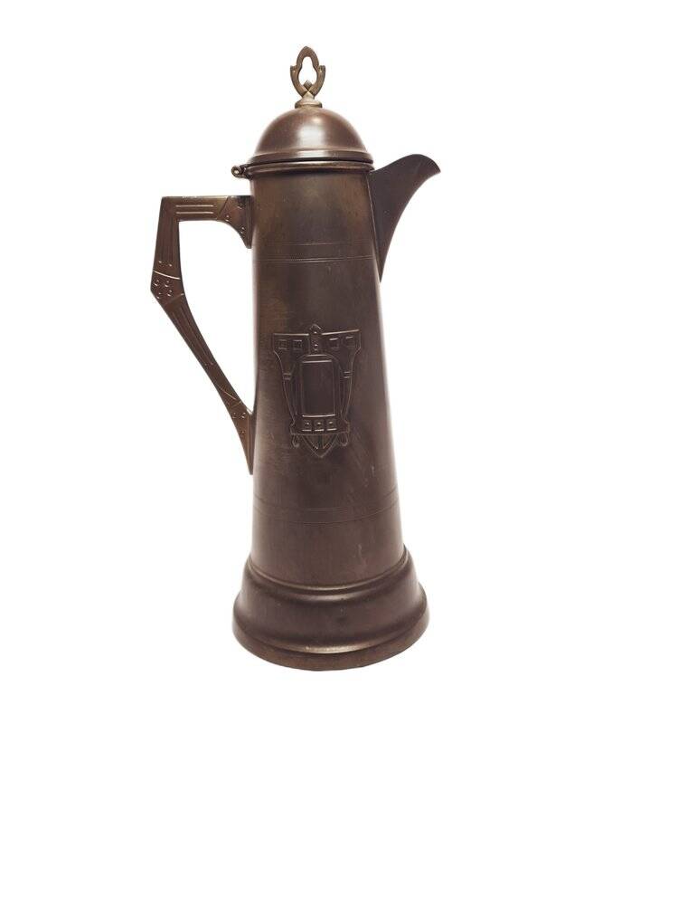 Carafe à vin Art Nouveau, Suède, années 1900