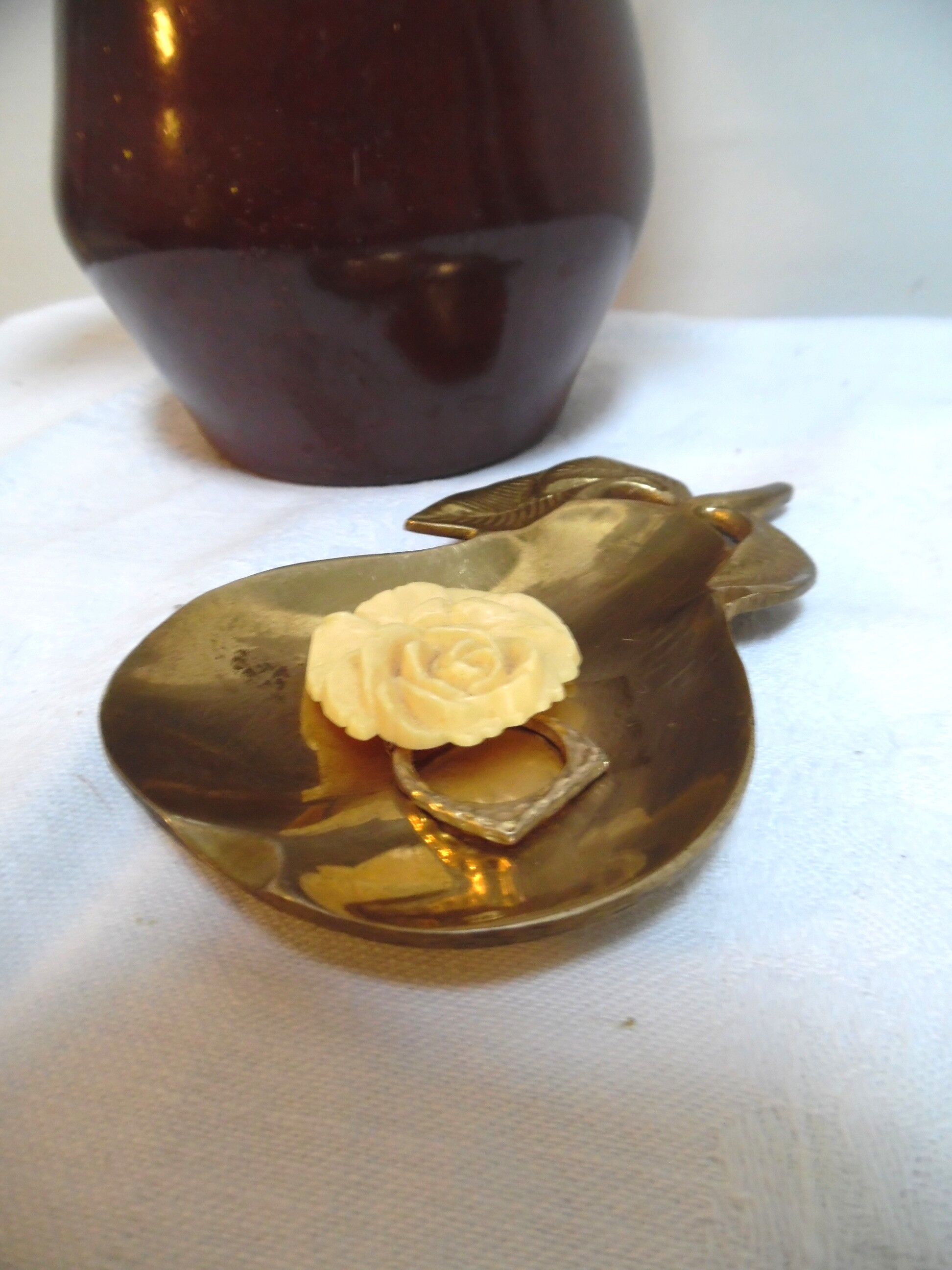 Brass trinket bowl