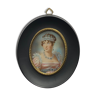 HAND-PAINTED MINIATURE BY LADA DEPICTING JOSEPHINE XXEME