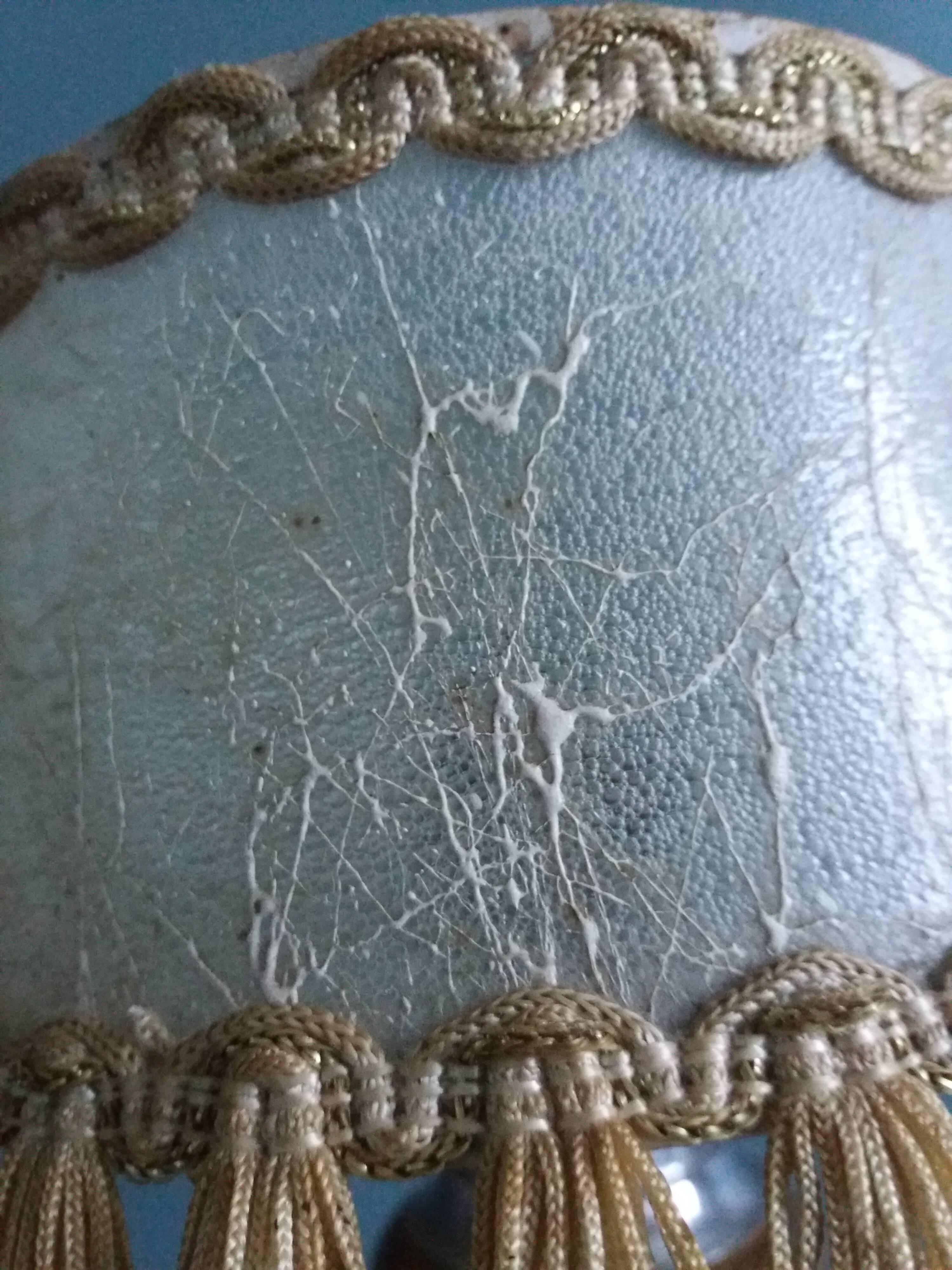 Metal and wood bedside lamp