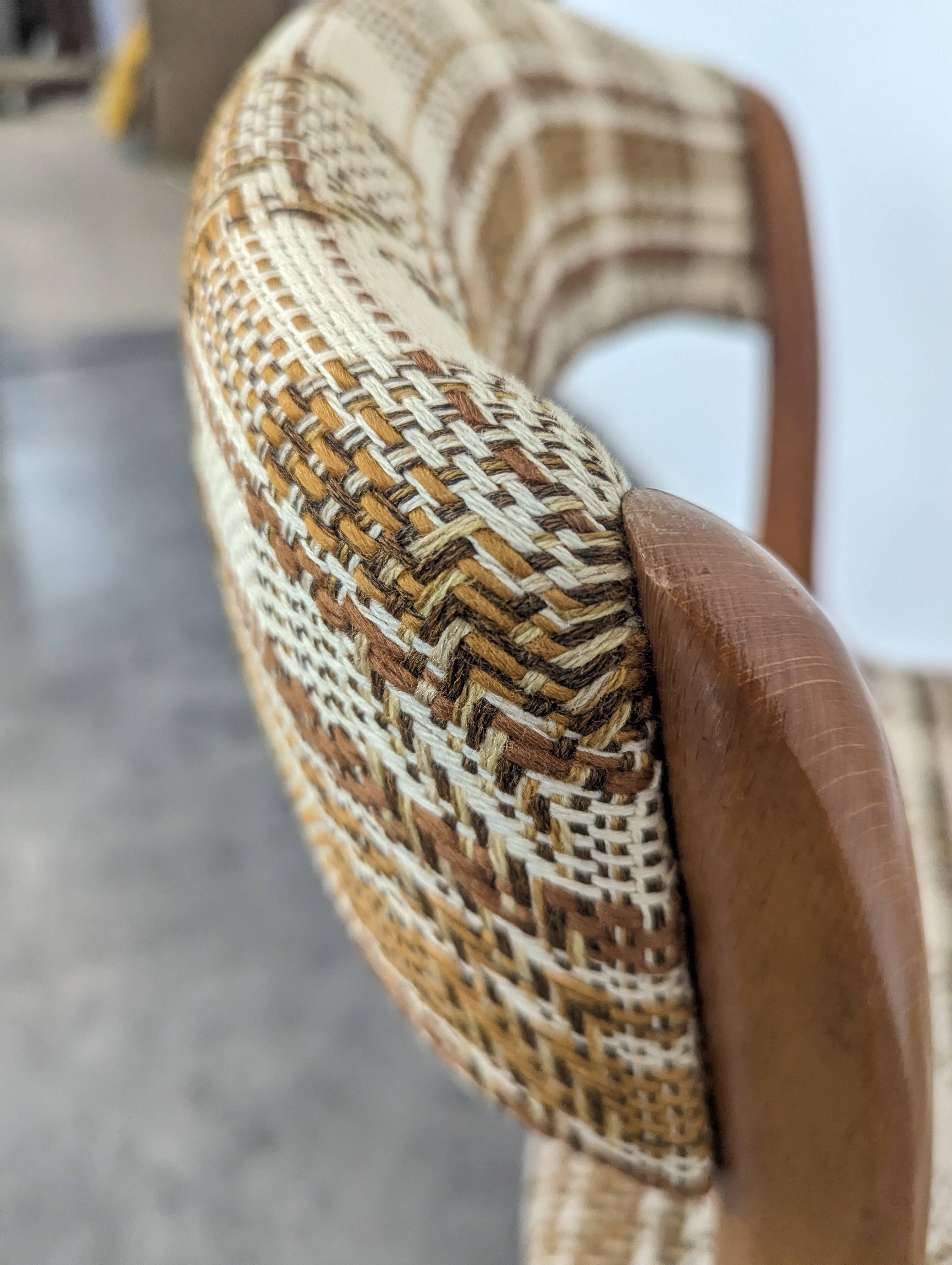 Set of 4 Baumann gondola chairs