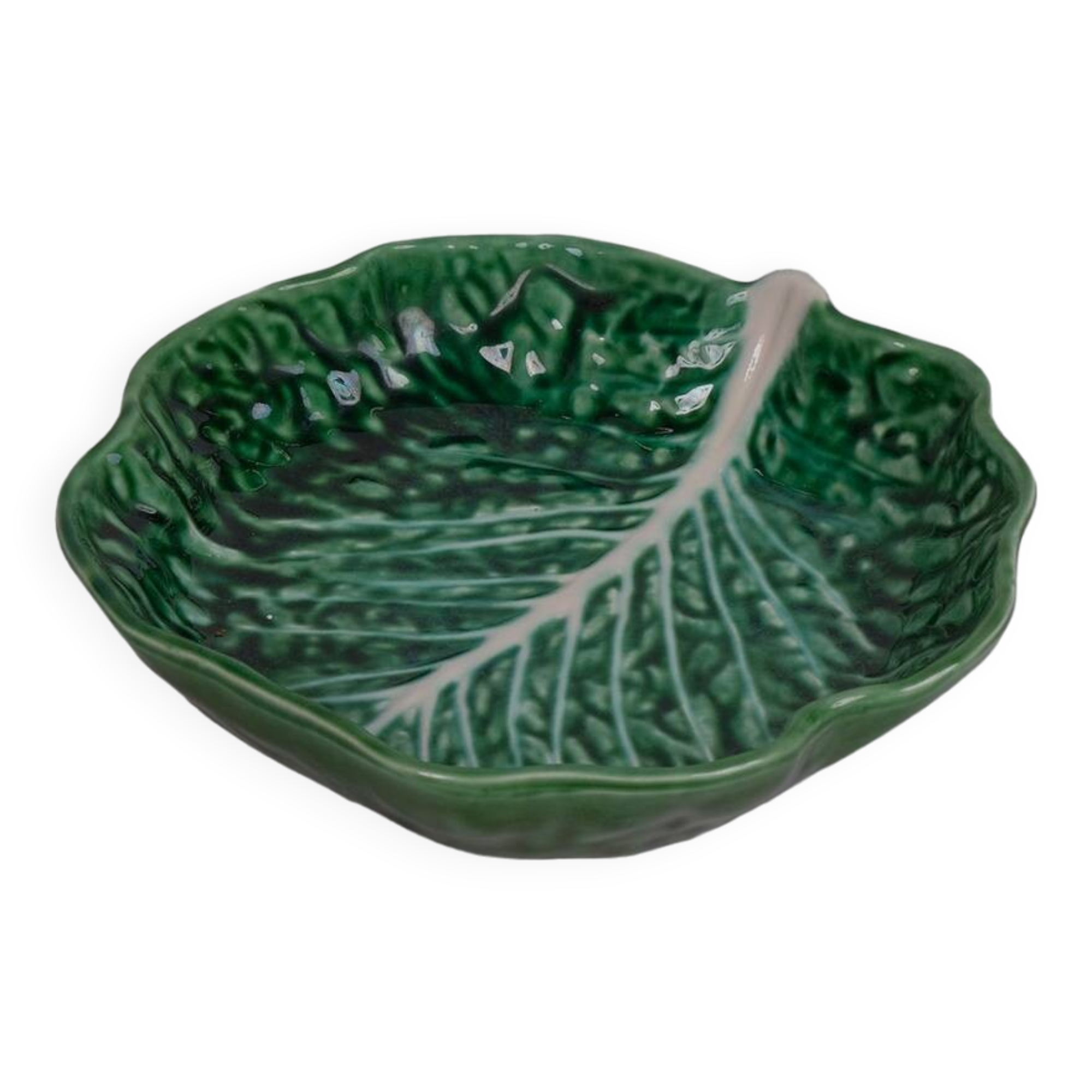 Barbotine salad bowl