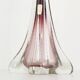 Vintage French crystal glass table lamp in the style of Val Saint Lambert
