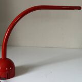 Lampe rouge Mario arnajoldi ed programmaluce design 1980