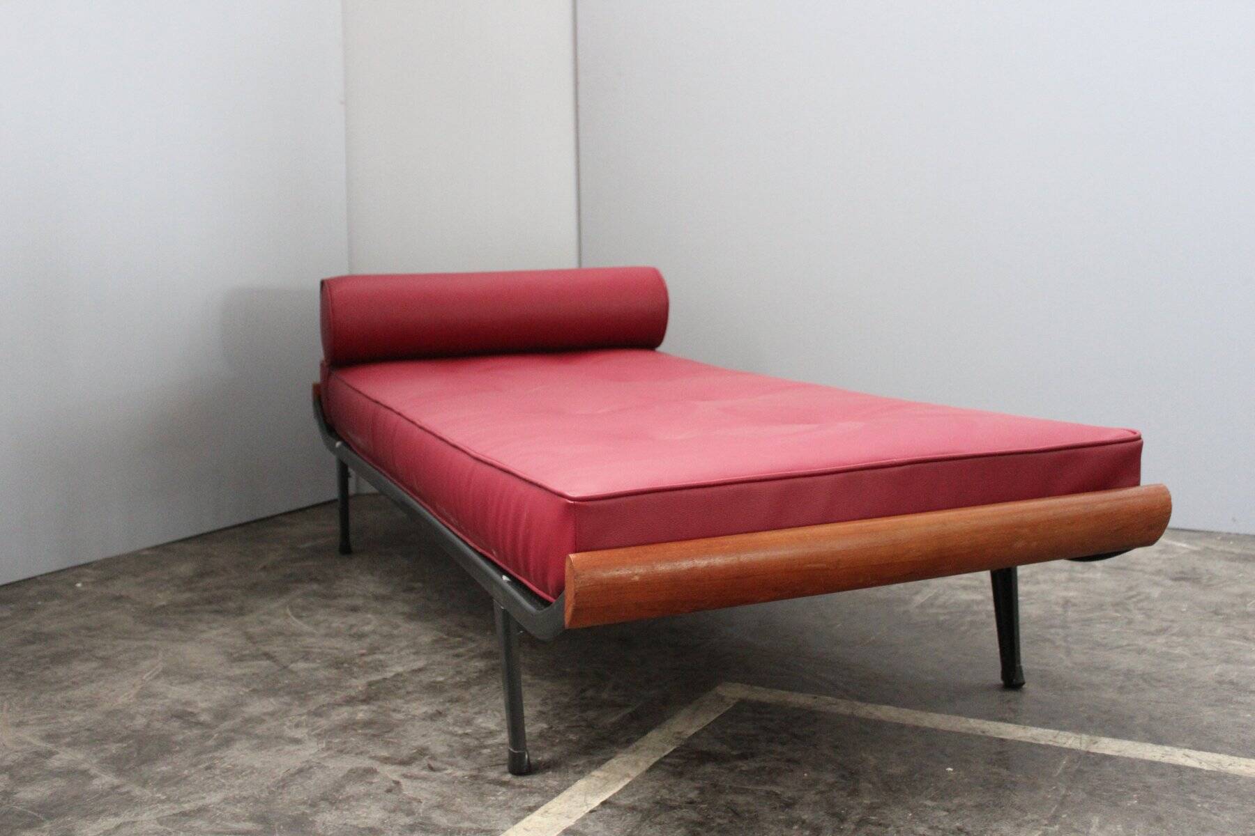Divan Cleopatra en Palissandre par André Cordemeyer / Dick Cordemeijer pour Auping, années 1950