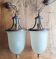 Two Art Deco chandeliers from the 1940s