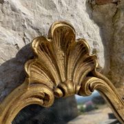 Golden rococo mirror in wood – Louis XV style – Parisian apartment spirit