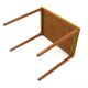 Vintage Danish Table in Teak, 1970s