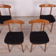 Model 200-190 Dining Chairs by Rajmund Teofil Hałas, 1960s, Set of 4