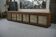 Large counter/trade sideboard with sliding glass doors