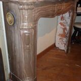 Fireplace Louis XV Marble
