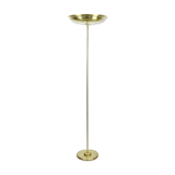 Lampadaire en laiton vintage de plancher