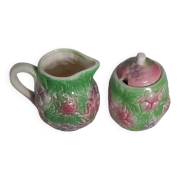 Milk and jam pots