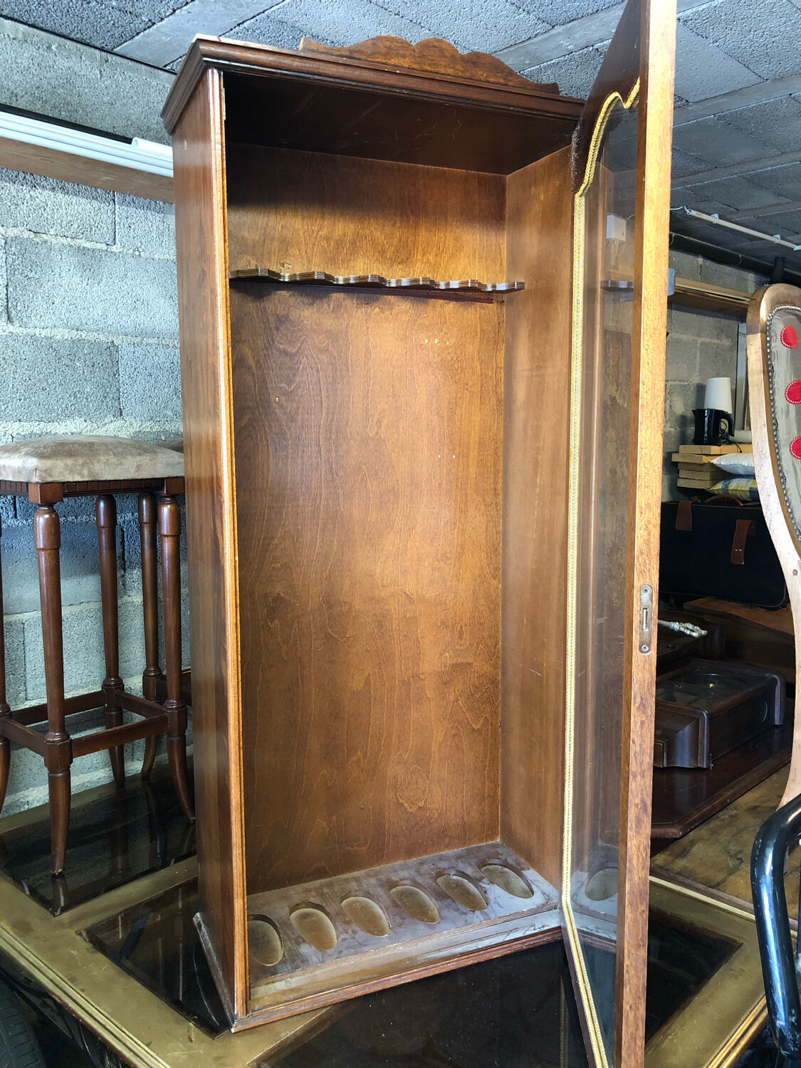 Armoire à fusil vitrine