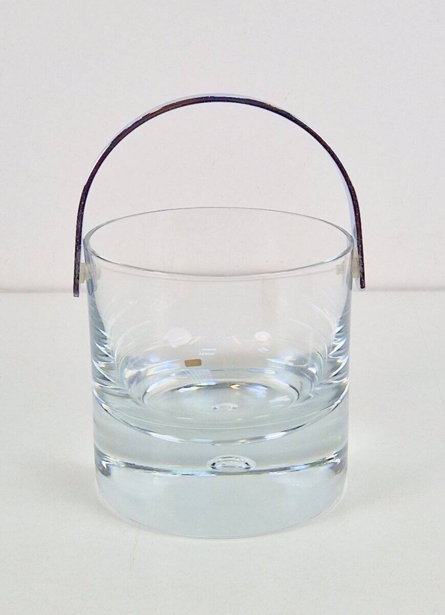 Pippi Ice Bucket in Glass by Vicke Lindstrand for Kosta Boda, Sweden, 1970s