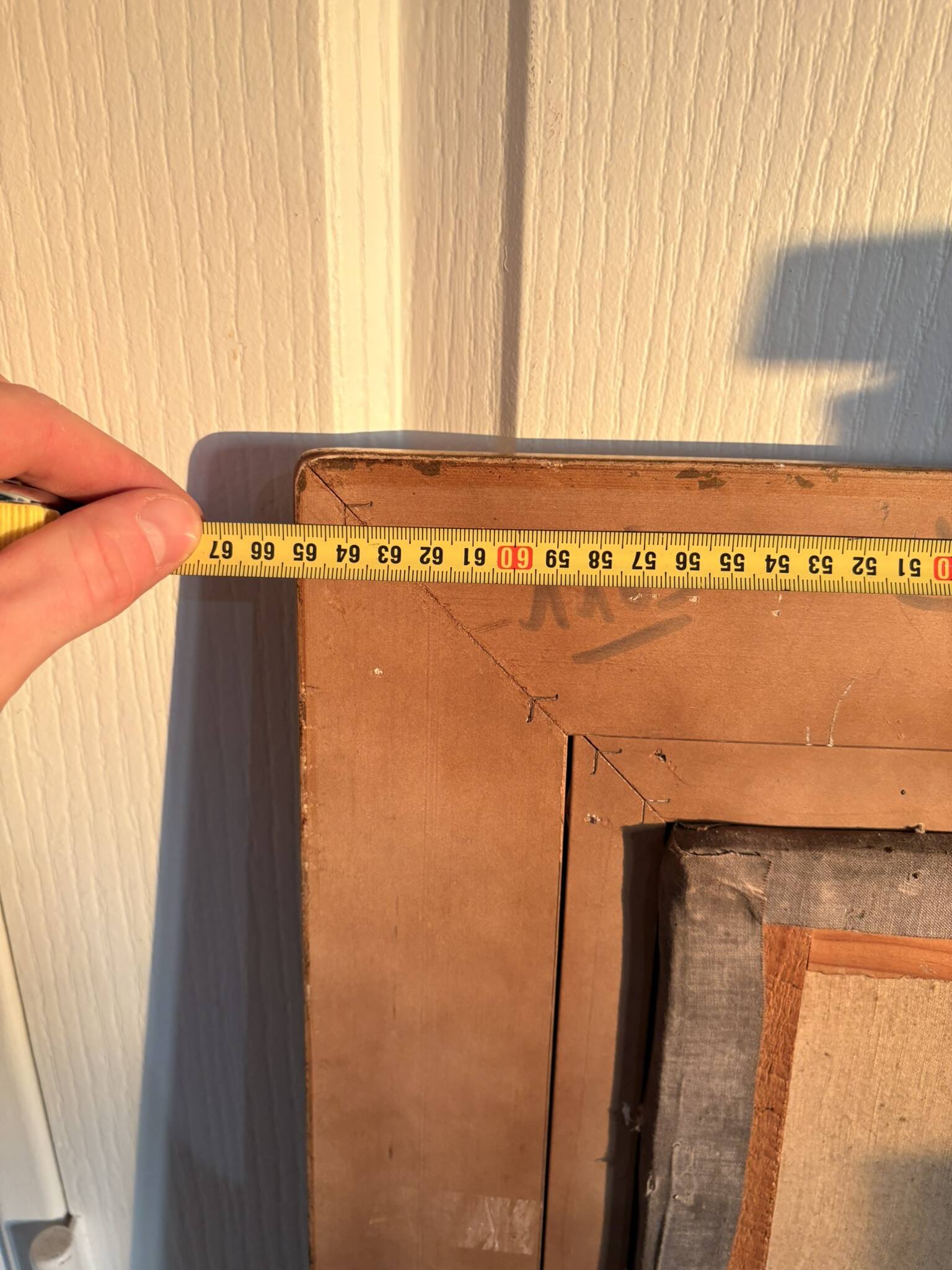 Oil Painting Canvas DEMAREST House Path Forest Landscape River