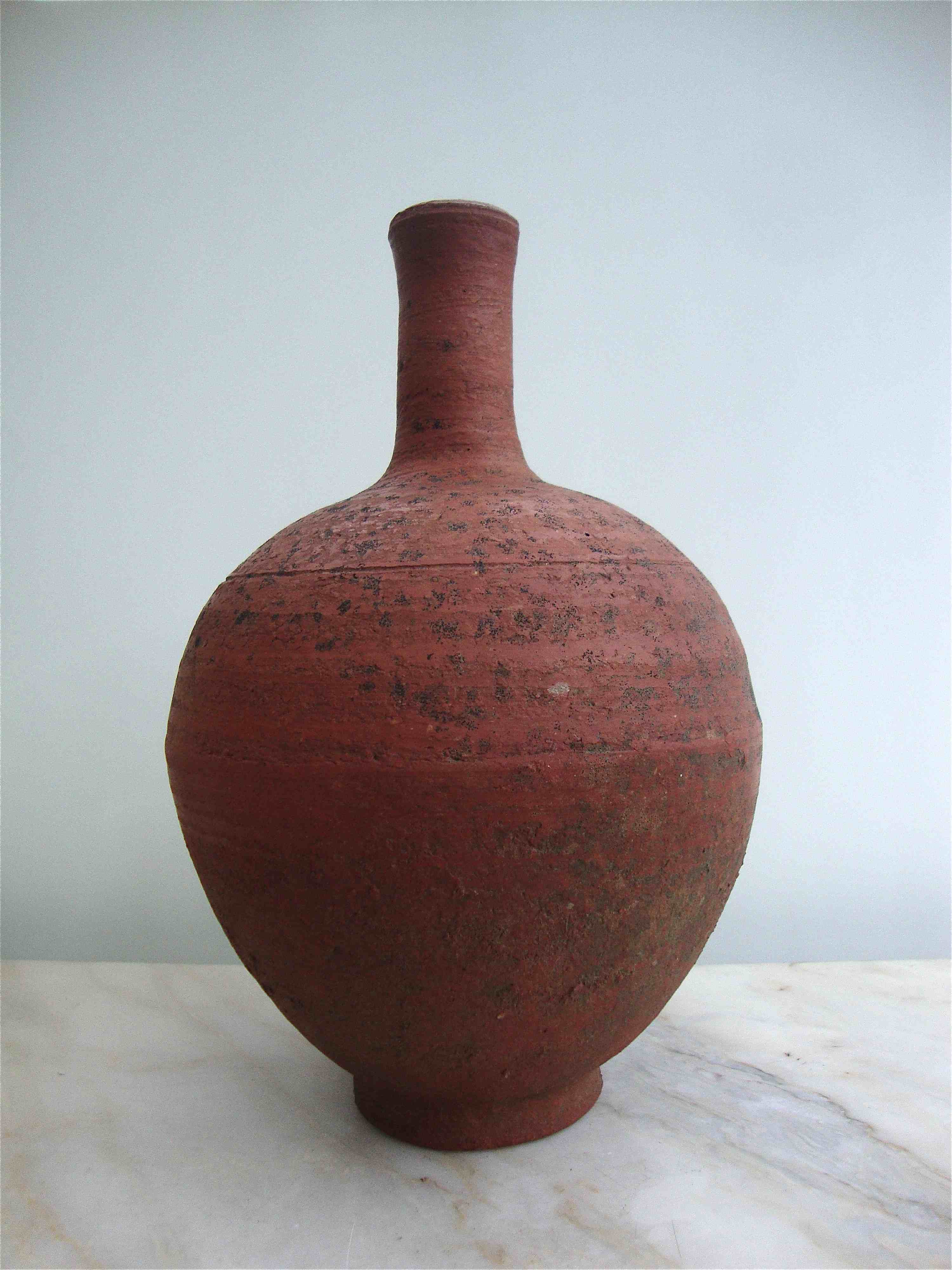 Terracotta vase