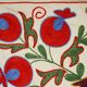 Vintage Turkish rug hand-knotted 44x95 cm