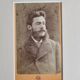 Set of 6 old photographs, oval and rectangular studio portraits from the 19th century