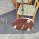 Teak and bronze floor lamp, circa 1960