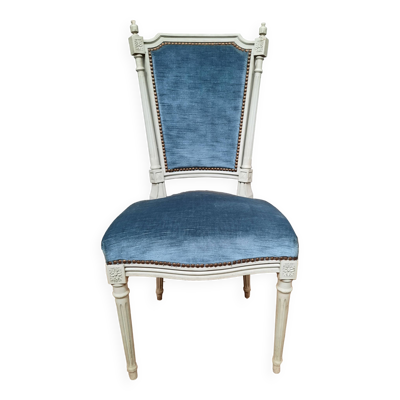 Chaise  tapissée style Louis XVI