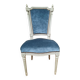 Chaise  tapissée style Louis XVI
