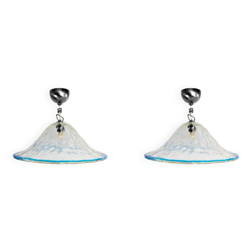 Ensemble de lampes suspendues d'Italie par La Murrina.
