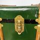 Old XXL arched mail transport trunk