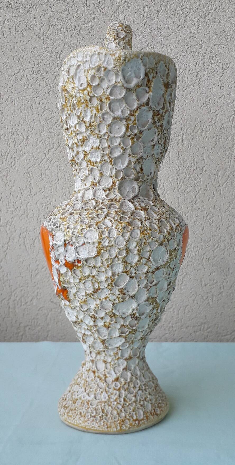 Ceramic pitcher vase
