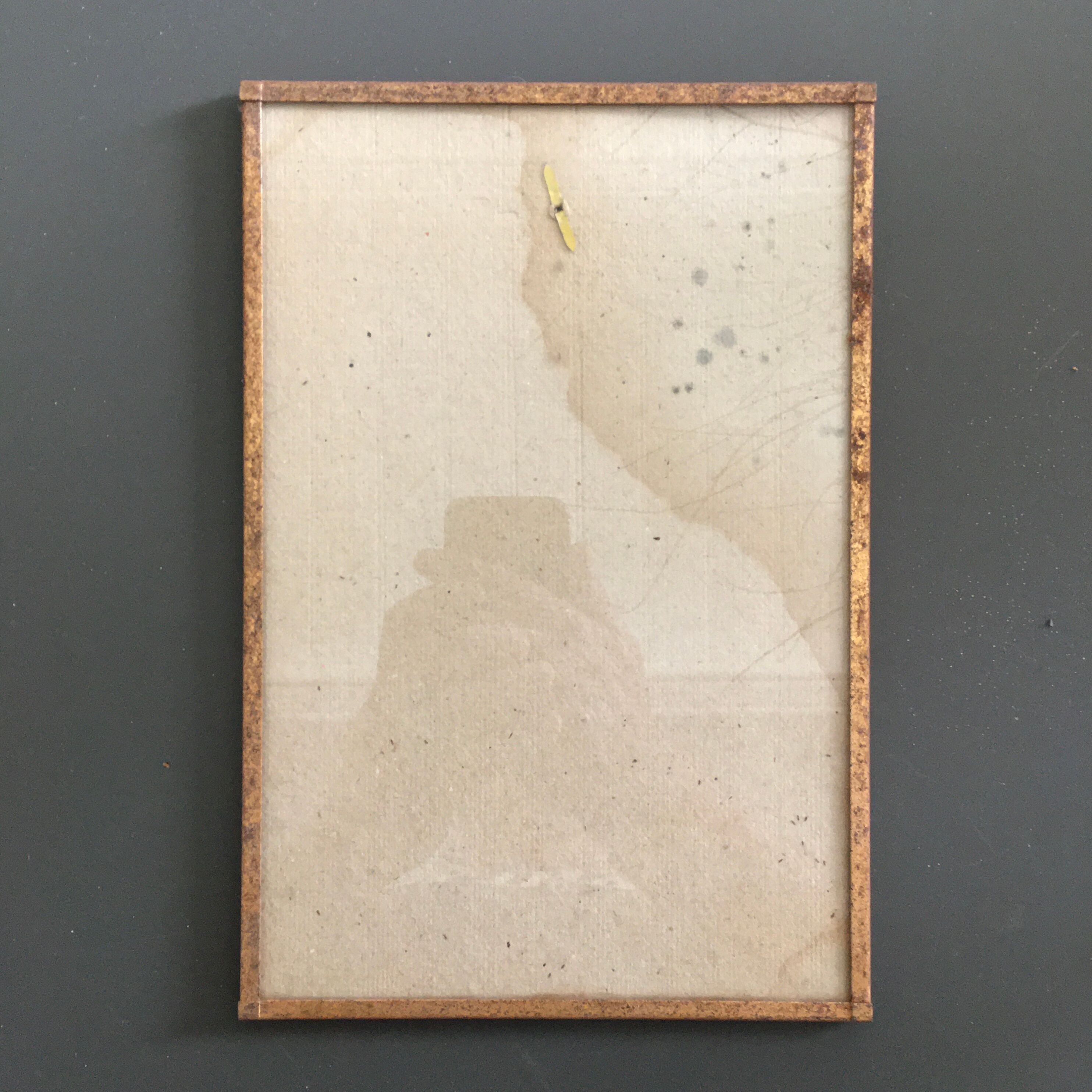 Lot of 3 oxidized brass frames