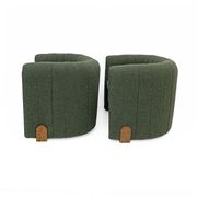 Pair of Italian Design Bouclè Armchairs