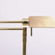 Holtkotter brass swing arm floor lamp, 1970s, germany