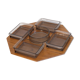Karl Holmberg's vintage teak and glass tray