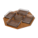 Karl Holmberg's vintage teak and glass tray