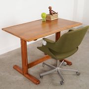 Desk with an adjustable top, Italian design, 1970s, made in Italy