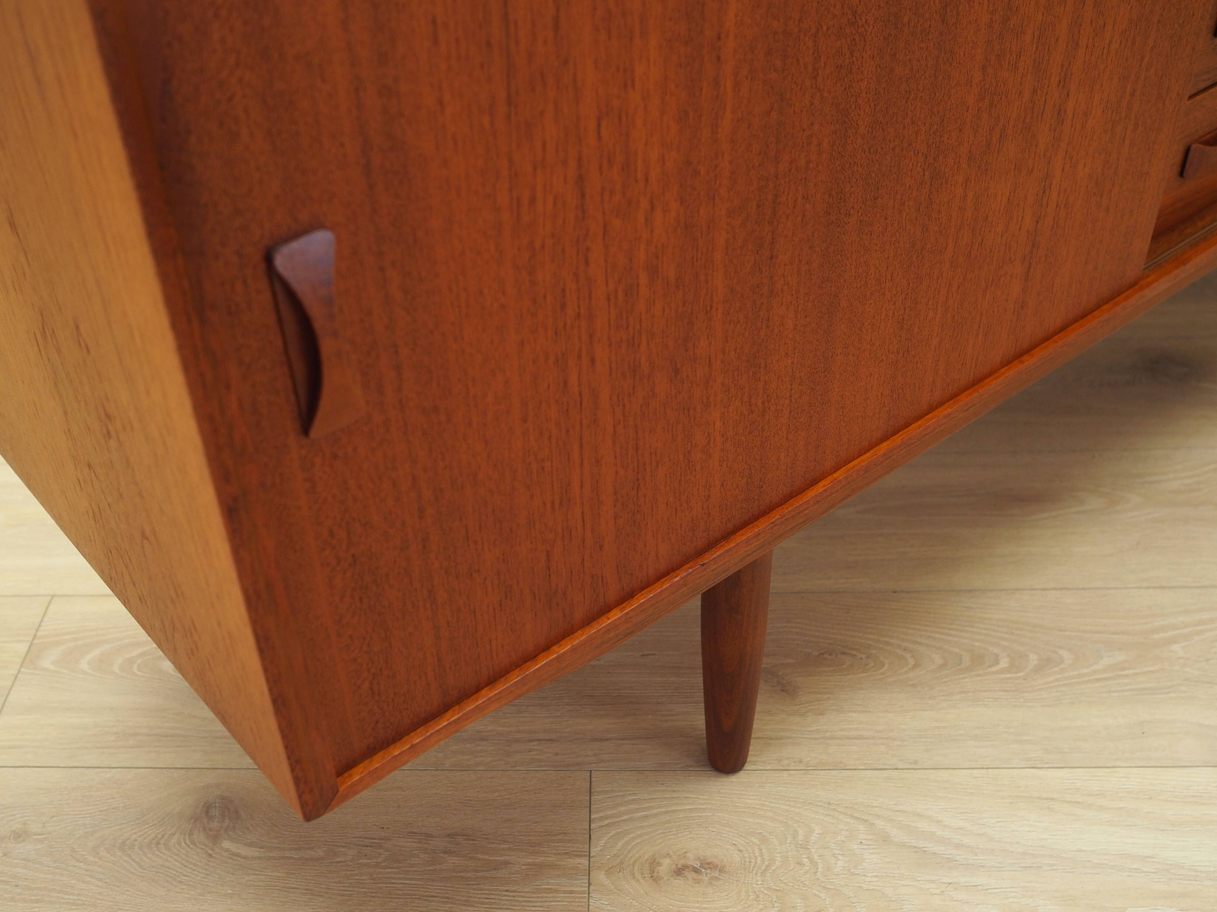 Buffet en teck, design danois, années 60, fabricant : Clausen & Son