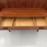Secretary/writing cabinet in teak by Johannes Sorth for Nexø Møbelfabrik Bornholm 1960's.