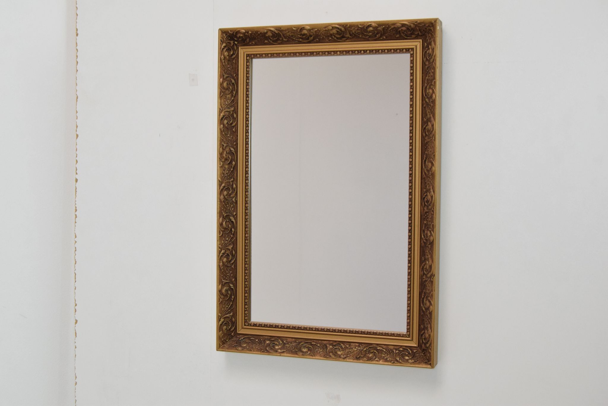 Miroir du milieu du siècle années 1960 53x36cm